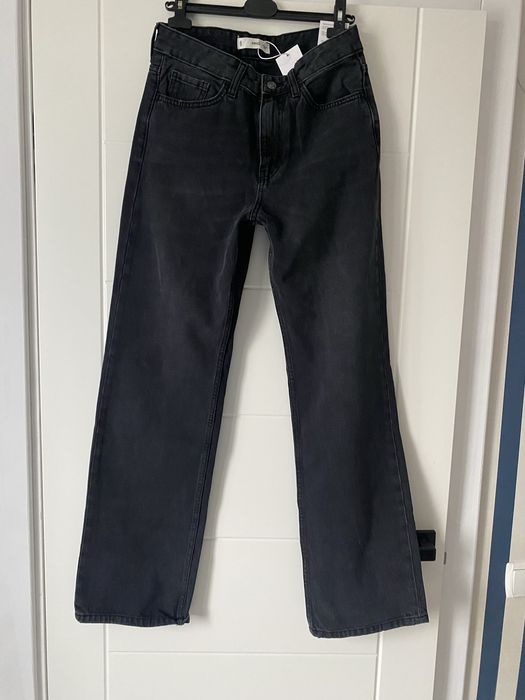 ДЖИНСИ ПРЯМОГО КРОЮ  mango miami streight wide leg 36