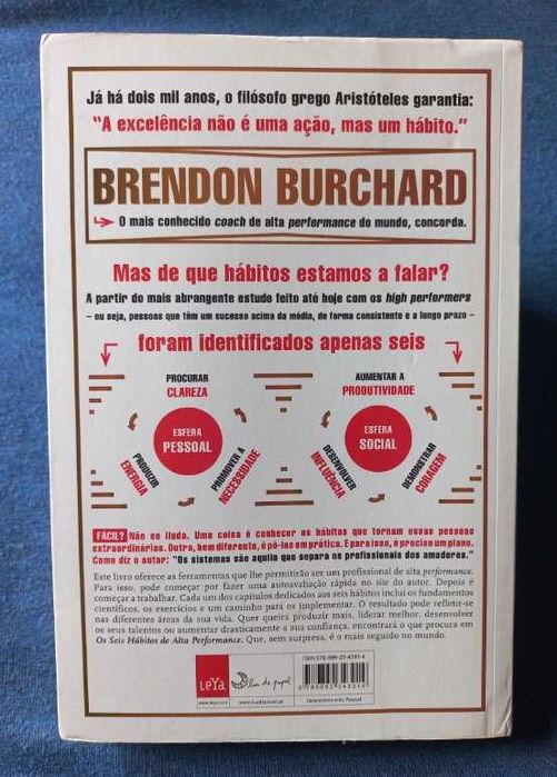Os Seis Hábitos de Alta Performance - Brendon Burchard