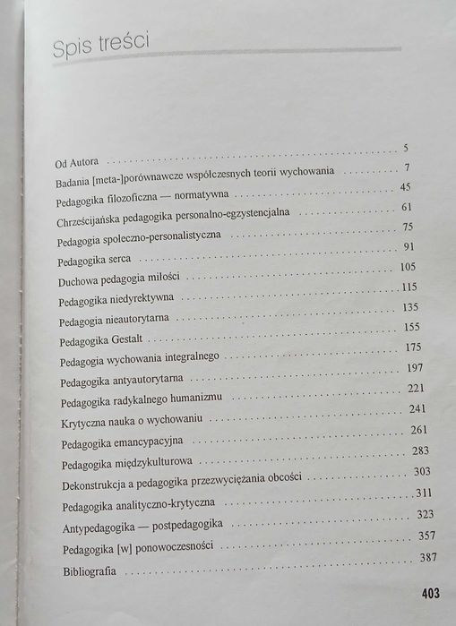Współczesne teorie i nurty wychowania