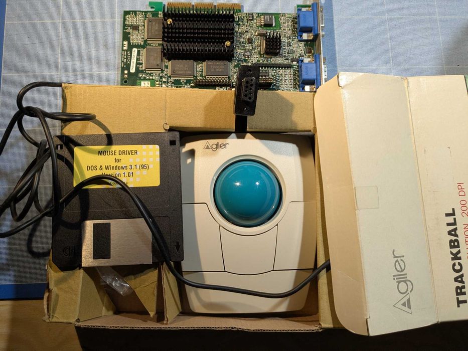 Trackball + Matrox
