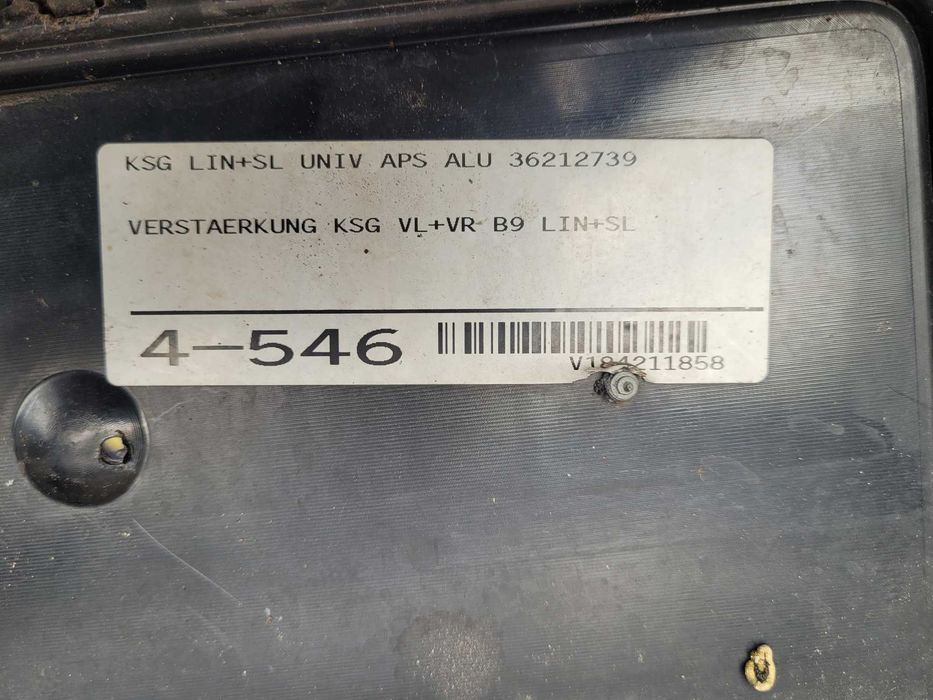 Przód Audi A4 B9 Lift