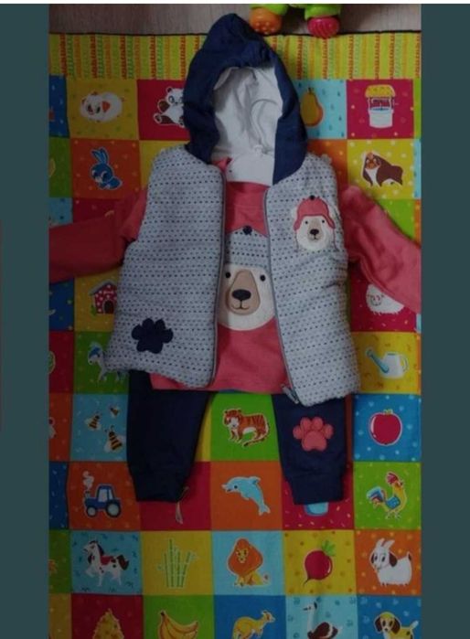 Костюм трійка для хлопчика 9-18 місяців