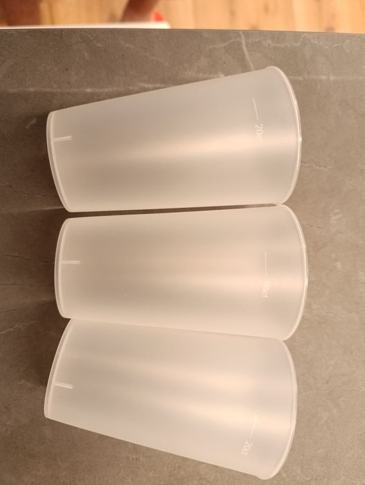 Copos reutilizáveis de Plástico 20/25 cl