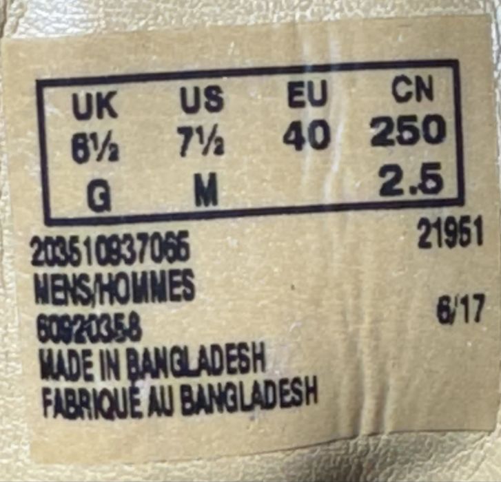 Шкіряні ботинки Clarks. Розмір 41(26 см)