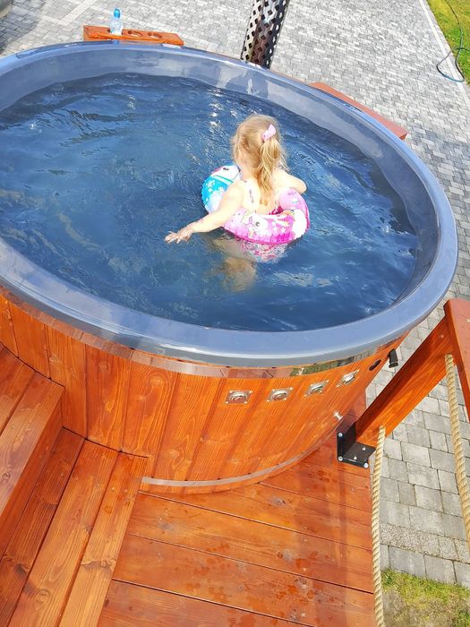 Mobilna balia ogrodowa jacuzzi wynajem