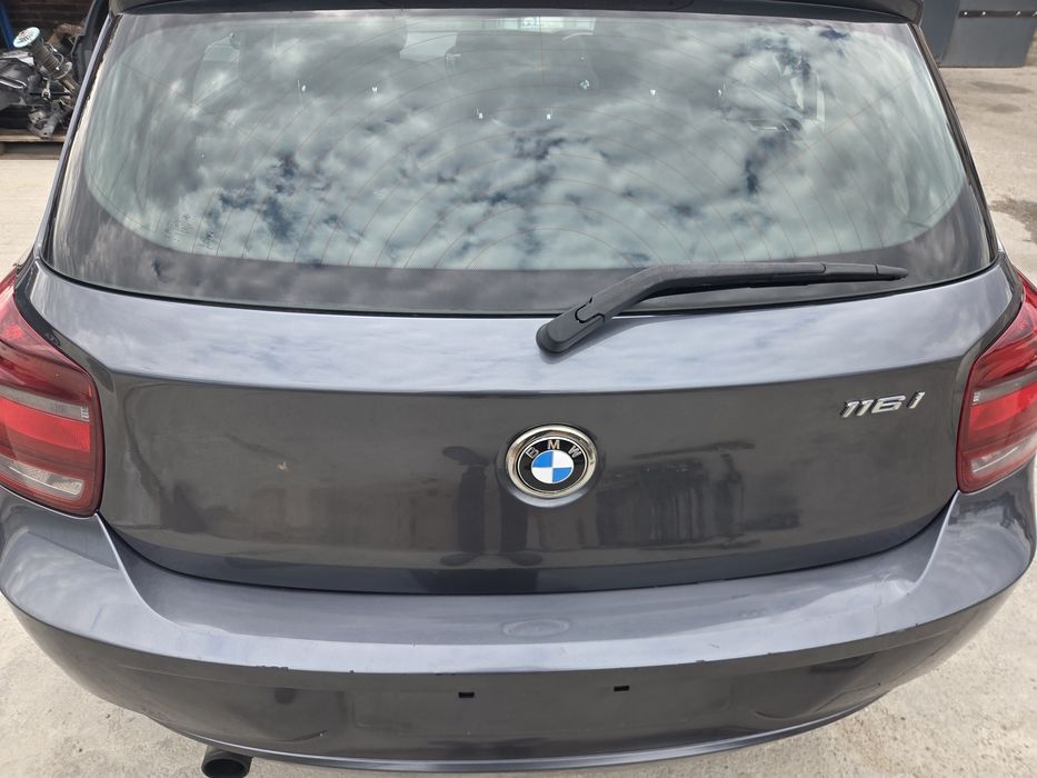 Klapa tylna BMW F20 F21 Mineralgrau B39 oryginał w kolor pokrywa bagażnika tył