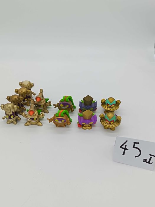 SUPER THINGS/ZINGS figurki złote i najrzadsze