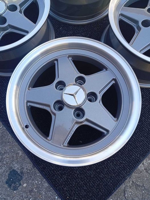 Jantes Mercedes 15 ARC Alurad 7X15 ET 21 restauradas