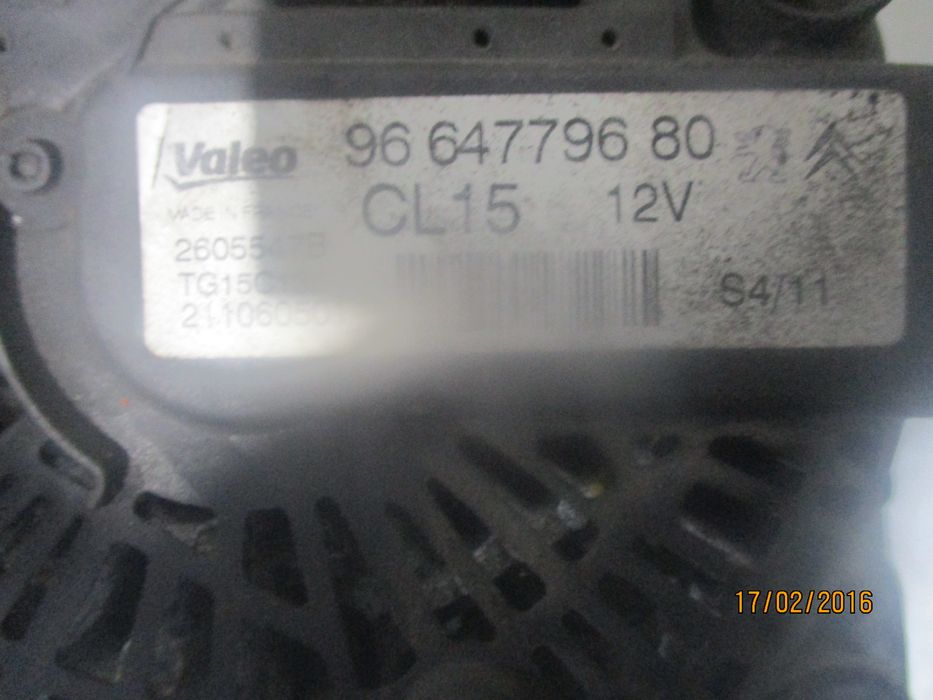 Alternador CITROËN DS3