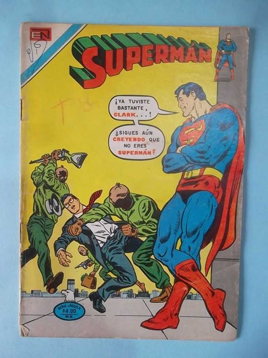 SUPERMAN - Edição MEXICANA - Várias revistas dos anos 70