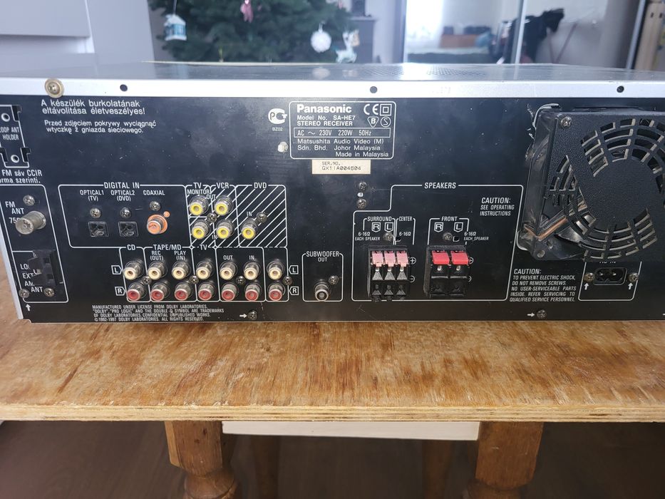 Продам ресивер (підсилювач) Panasonic SA-HE7
