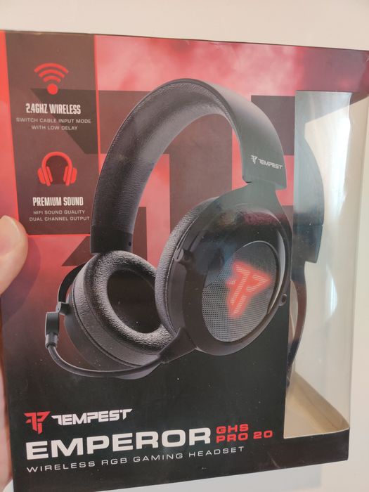 Auscultadores gaming tempest GHS301 Barbarian 7.1 cx selada