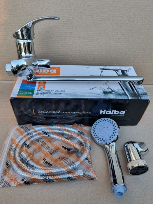 Набор смеситель для ванны и мойки Haiba Fabio Chr-006 -777 HB0746 0107