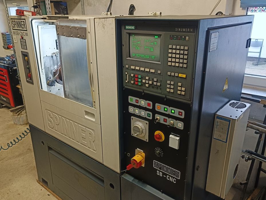 Tokarka CNC Spinner SB sinumerik 810T