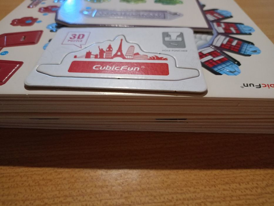 Makieta Warszawy puzzle 3D
