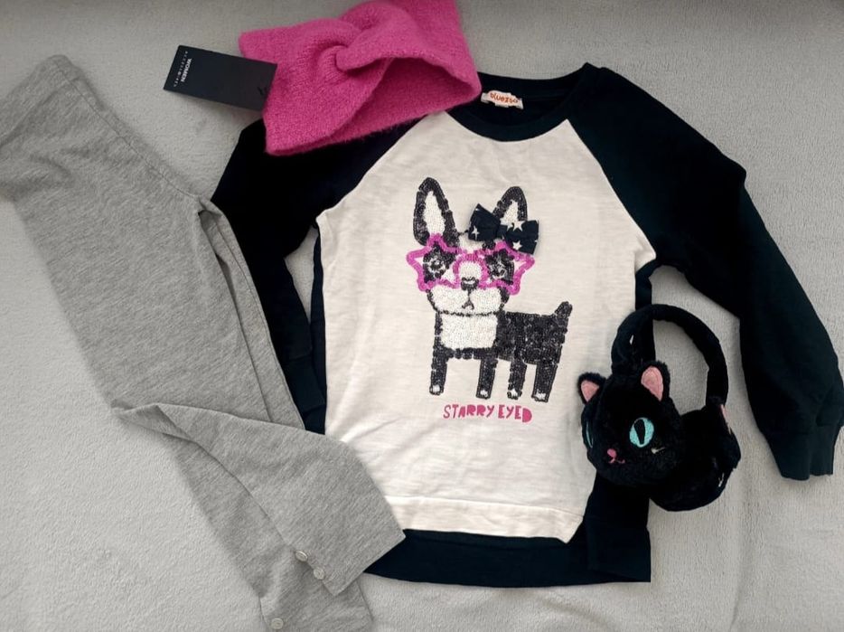 Ubranka dla dziewczynki 110 116