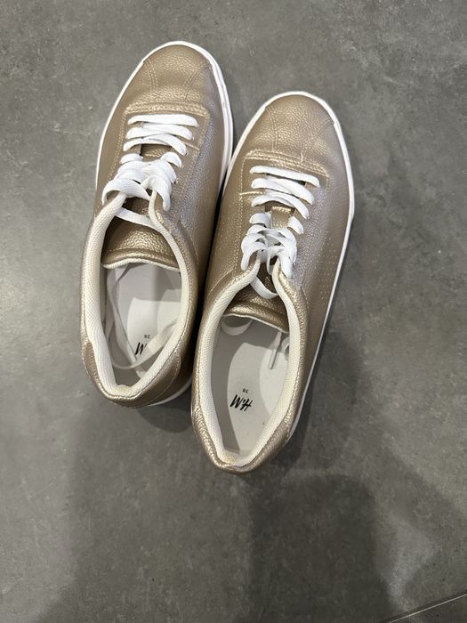 Nowe zlote buty H&M rozm 38!