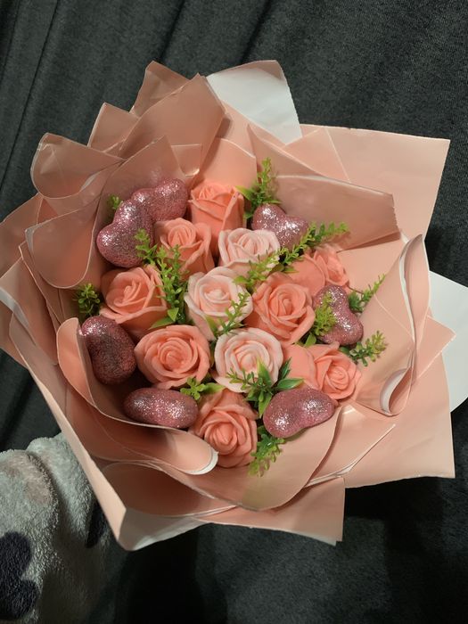 Продам букетик из мыльных роз,ручная работа