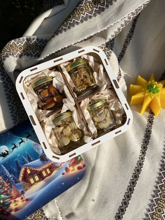 Подарунковий набір, медовий набір, Миколай, Різдво, Новий Рік