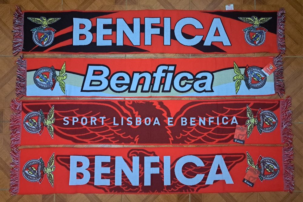 Cachecóis do Sport Lisboa e Benfica