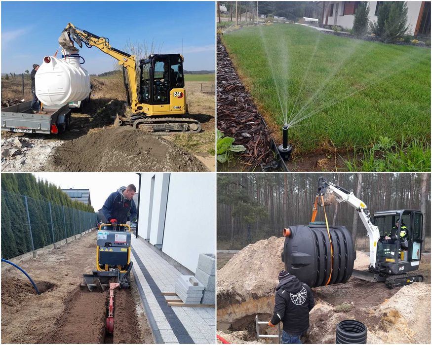 Oczyszczalnie Przydomowe - Nawodnienia Ogrodów - Drenaże i Odwodnienia