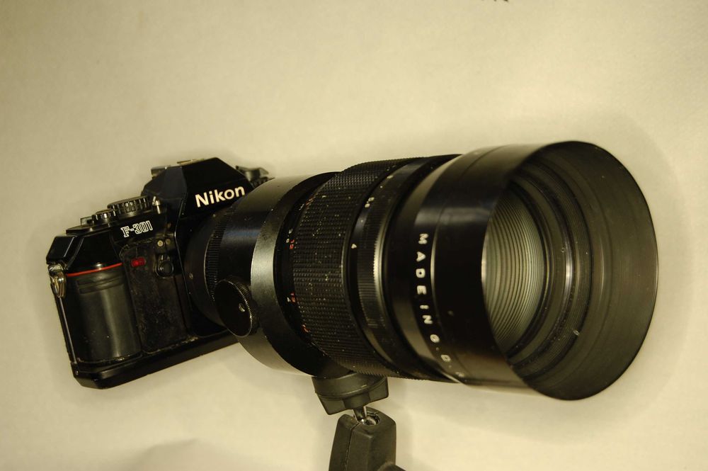 Pentacon 300 mm 1:4 - M42 e Nikon F