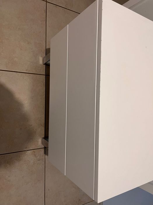 PLATSA
Cómoda c/2 gavetas, branco/Fonnes branco, 60x57x53 cm