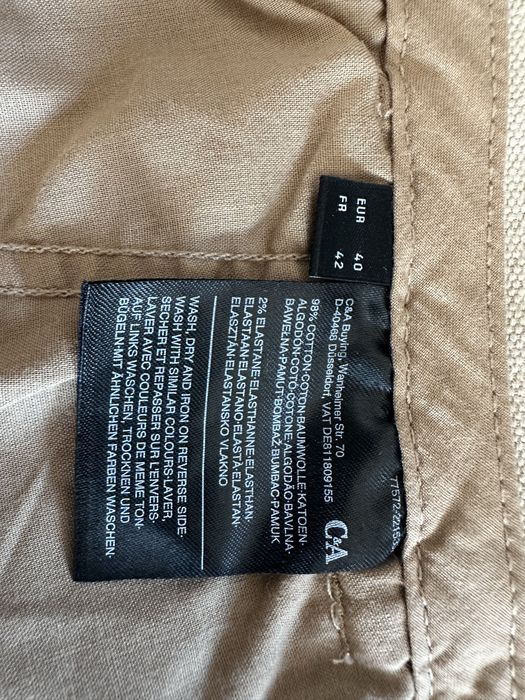 Spodnie Chinosy NOWE bez metki C&A rozm. 40-42