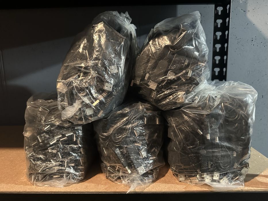 100 шт. - Кабель для роутера USB - DC 12V.