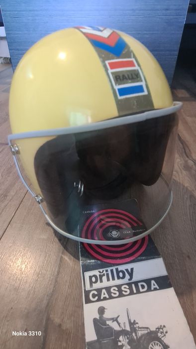 Мото шлем ретро Cassida integra