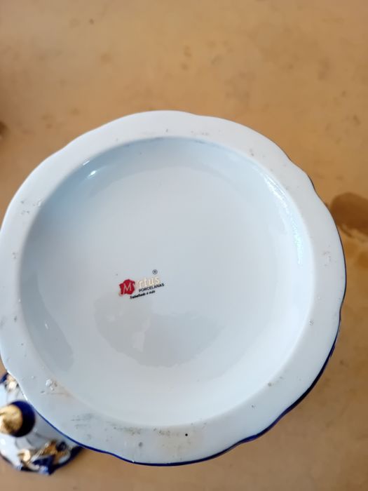 Loiça procelana pintada à mão Myrtus