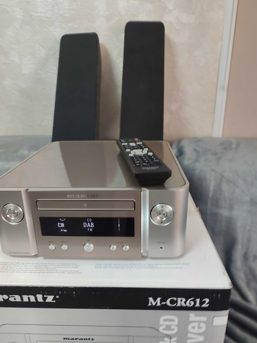 Мережевий медіаплеєр Marantz Melody X M-CR612 +всепогодна настінна акустика Focal SIB XL