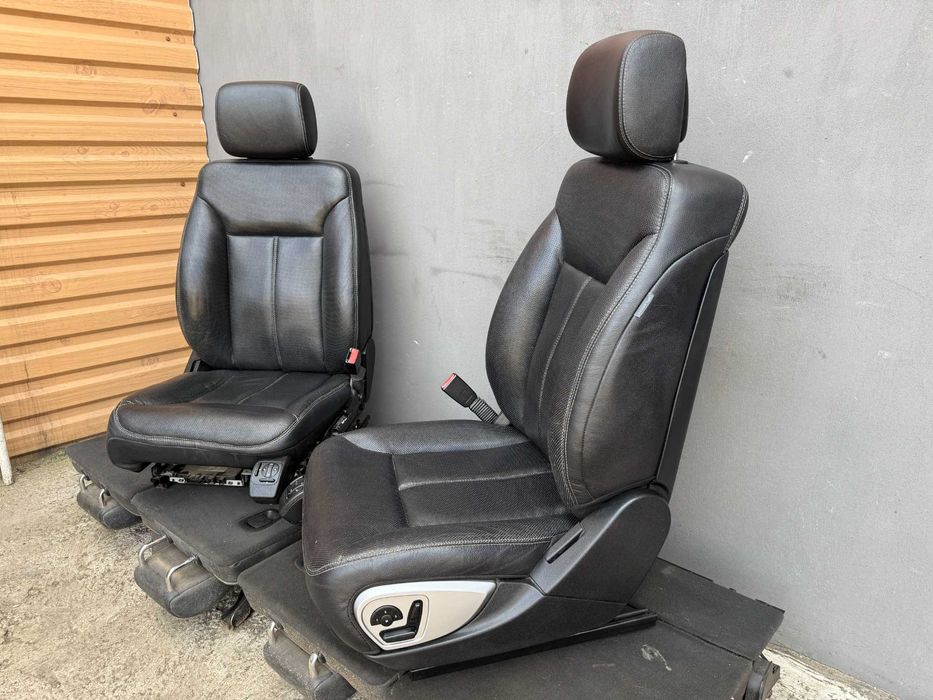 Передние сиденья Mercedes GL X164 с вентиляцией и подкачками салон