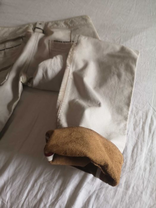 Spodnie Diesel ze skory meskie