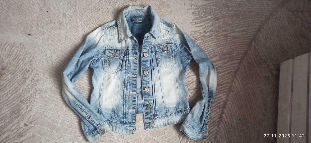 Bluza jeandowa Next 140 jednorożec