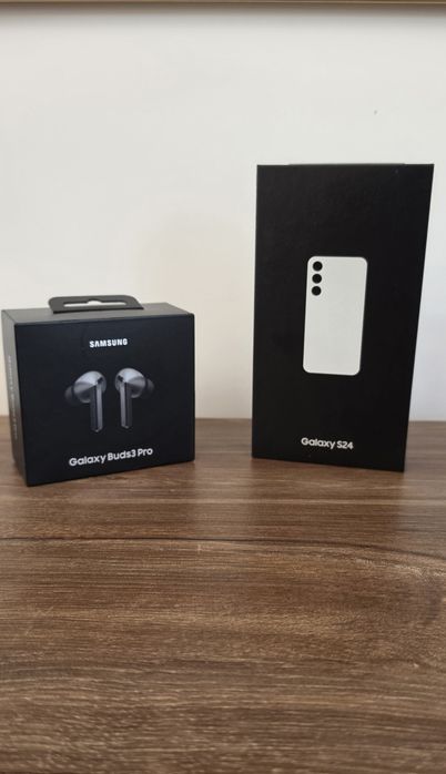 Zestaw Telefon Słuchawki Samsung Galaxy S24 Buds 3 pro