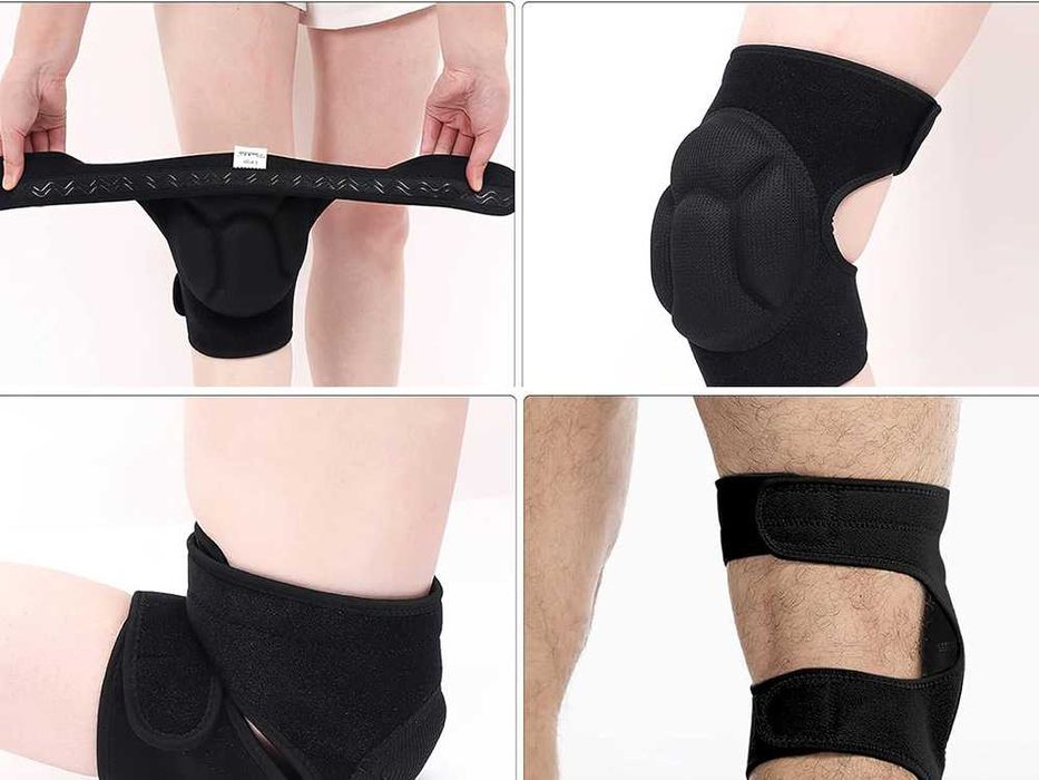 Nakolanniki SPORTOWE OCHRANIACZE na KOLANA Miękkie do DOMU Ogrodu HIT!