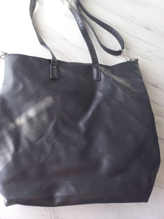 Torba shoper Sinsay czarna