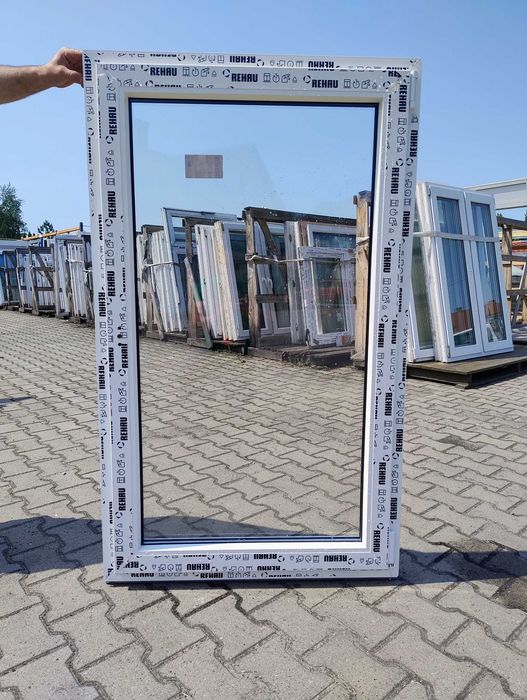 Okna nowe Rehau Smartline 86,5x143,5
