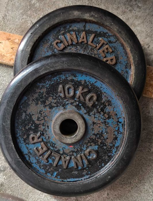 Pesos de musculação - Ferro