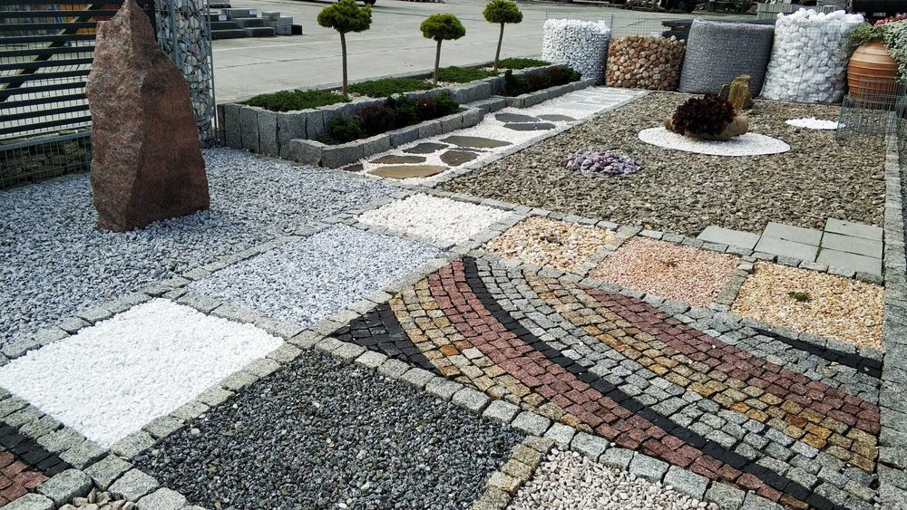 Kamień ogrodowy, kamień dekoracyjny, grysy, żwirki, otoczaki