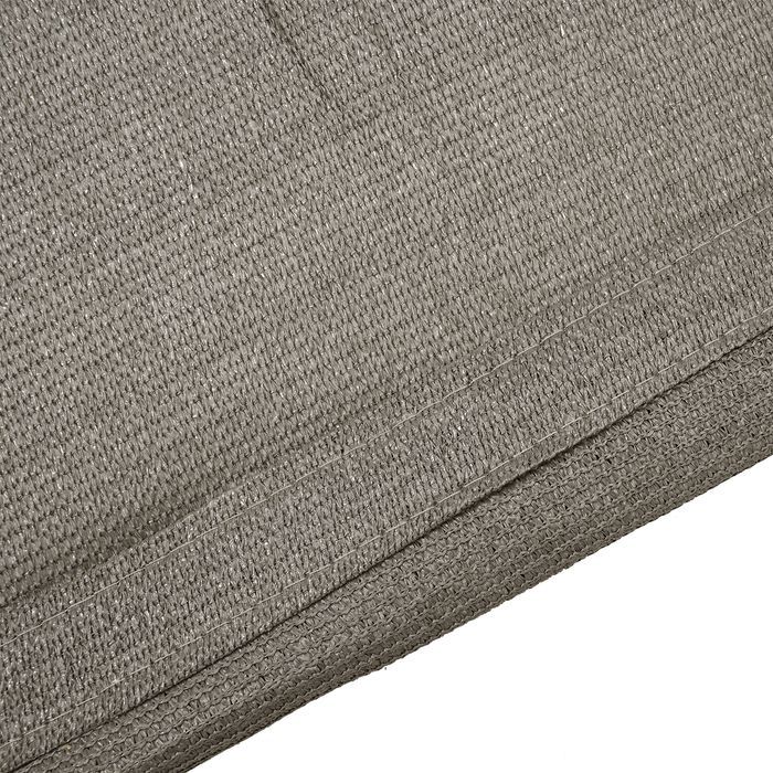 vidaXL Akcesorium do namiotu Jasnoszary Poliester 400 x 400 cm Lekki