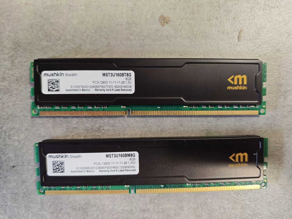 Mushkin Essentials 16 GB (2 x 8 GB) 1333 MHz Cl11
