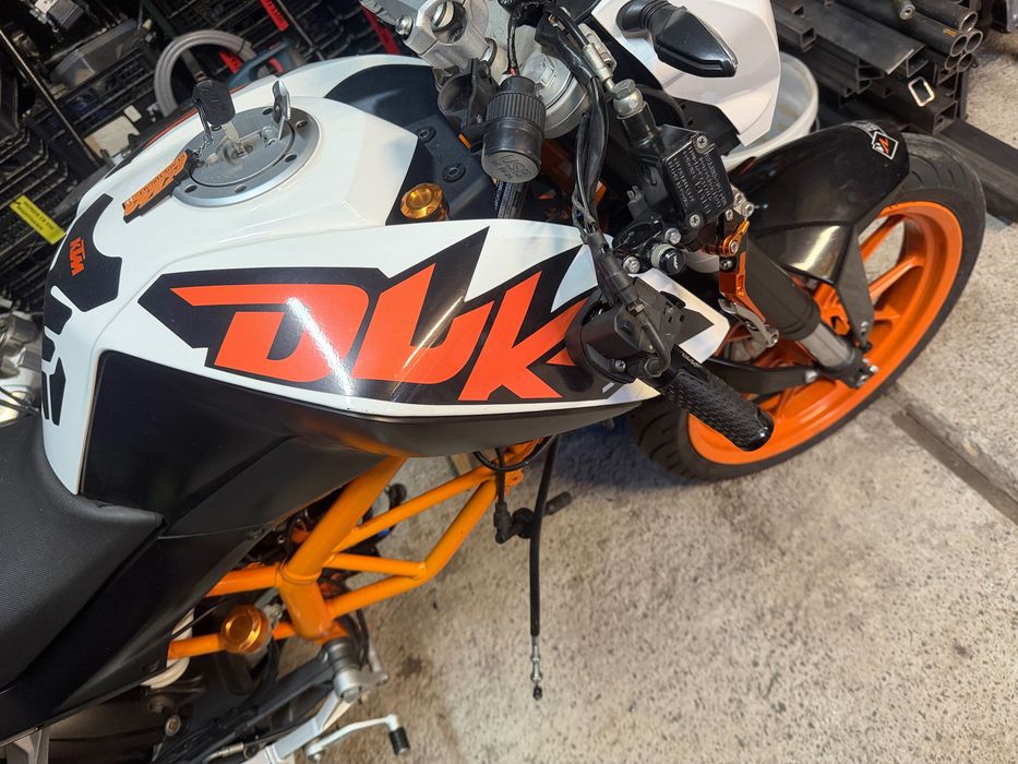 oslona zbiornika paliwa ktm 390 przed liftem duke stan bdb