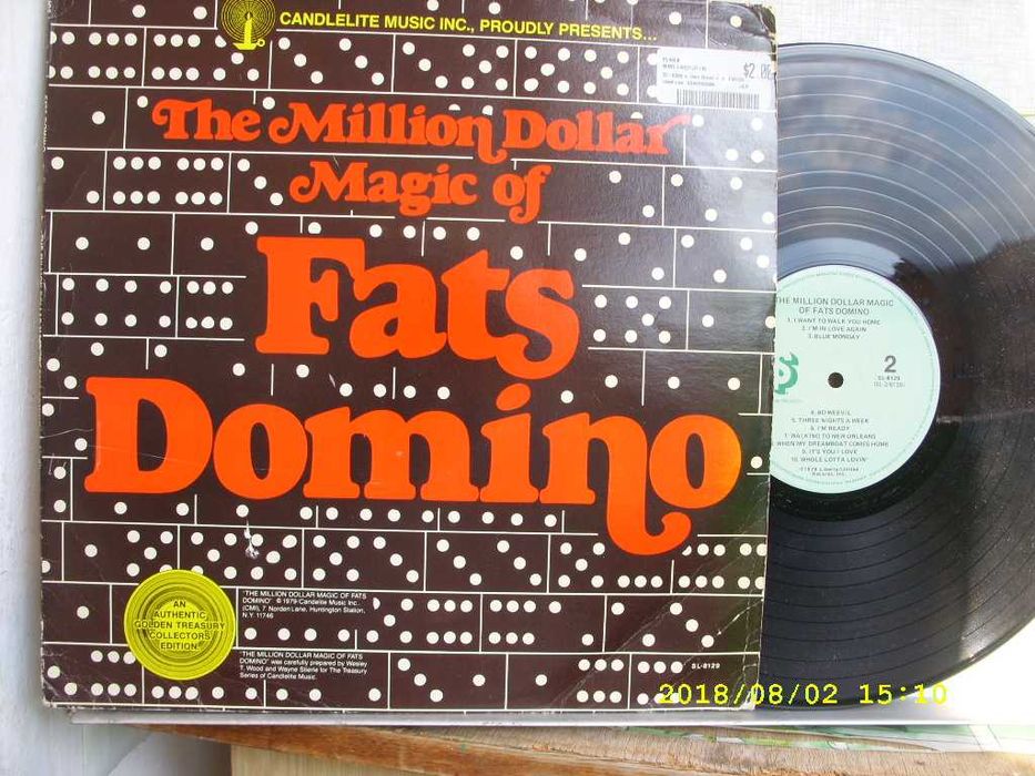 Winyl LP, Jazz; Fats Domino--Blueberry hill , Impact, 1985 rok.