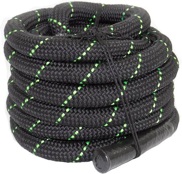 Канат тренувальний для кросфіта 12м Battle Rope WCG 38х12