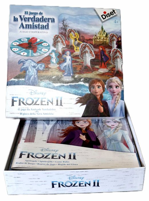 Jogo Tabuleiro: Frozen II, O Jogo da Amizade Verdadeira (Marca Diset)