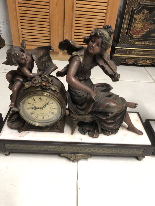 Relogio antigo a funcionar