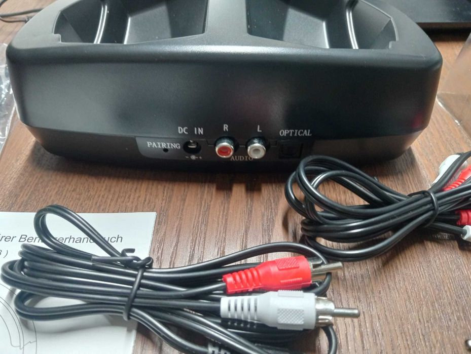 Auscultadores Híbridos Wallarge HP003 TV (Sem Atraso)+Bluetooth