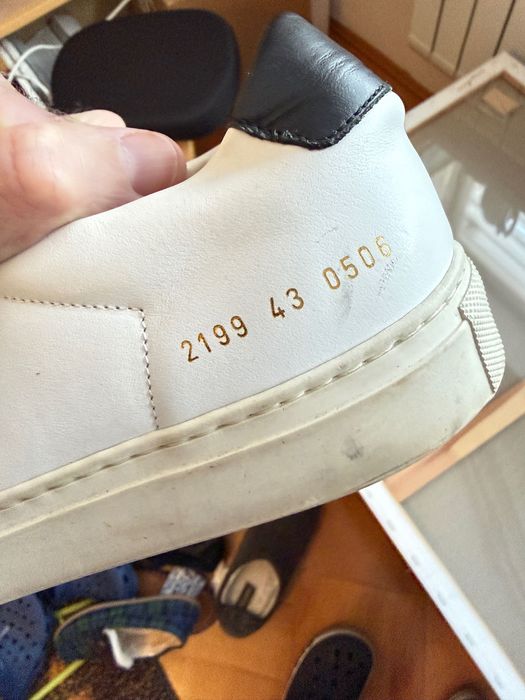 Common Projects Retro leather sneakers